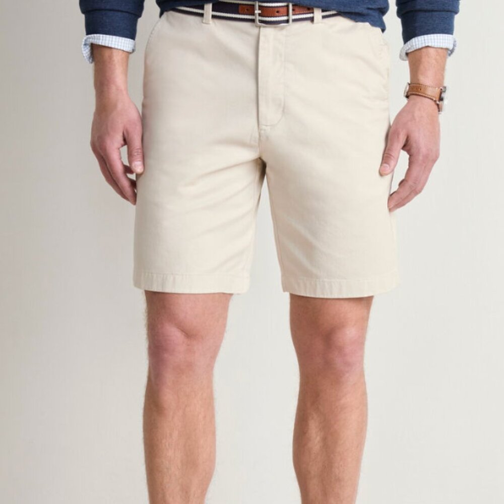 NWT Vineyard Vines 9” Classic Fit Breaker Shorts - Cream size 42